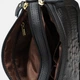 Женская кожаная сумка Borsa Leather K1211-black - изображение 5