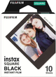 Papier fotograficzny Fujifilm Instax Square Glossy Black Instant Film 62x62 mm 10 szt. (4547410370010) - obraz 1