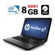 Ноутбук HP Pavilion g7 / 17.3" (1600x900) TN / Intel Pentium B950 (2 ядра по 2.1 GHz) / 8 GB DDR3 / 320 GB HDD / Intel HD Graphics 2000 / Webcam б/в - зображення 1