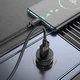 Автомобильное зарядное устройство для телефона с быстрой зарядкой Hoco Z49A charger set(Type-C) USB Black (6931474795724) - изображение 4