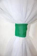 Кухонная занавеска VR-Textil № 067к ламбрекен и тюль зеленый с белым 150х170 см (52-0504) - изображение 7