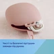 Футляр для пустышки силиконовый Розовый Canpol Babies 51/402_pin 5901691879348 - изображение 3