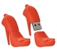 USB Флешка UDisc Червона Жіноча Туфелька 64Gb - зображення 1