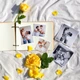 Альбом для фотографій дерев'яний/ фотоальбом на подарунок / крафтбук "відбиток" темна обкладинка, чорні сторінки. Your Magnets - зображення 8