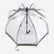 Зонт трость Fulton FULL042 механический Houndstooth-Border/Черный (2900000179769) - изображение 3
