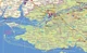 Карта АР Крым, Днепропетровская, Донецкая, Запорожская, Луганская, Харьковская, Херсонская области 115х105 см М 1:640 000 ламинированная - изображение 2