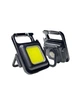 Ліхтарик - брелок Keychain Light 15155 Mini COB акумуляторний з карабіном та магнітом Чорний - изображение 6