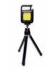 Ліхтарик - брелок Keychain Light 15155 Mini COB акумуляторний з карабіном та магнітом Чорний - изображение 9