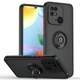 Захисний чохол MatteLuxe Xiaomi Redmi 10C (з кільцем) Black (34242-2B) - зображення 1