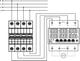 Трифазне реле контролю напруги та струму 63A [AVR-63T] Samwha - зображення 2