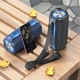 Портативная Беспроводная Bluetooth Колонка Акустика HOCO Rick sports BT speaker HC23 IPX4 |RGB подсветка, 10W, BT5.3| Черный - изображение 5