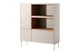 Високий комод см з тумбою, полицями та ящиком Desin 120 Bogart 120x140x40 (DESINKOMODAWYSOKA1202D1SZ) 155566 - зображення 1