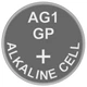 Батарейки GP 164/AG1 1.5V Блистер 10 шт Серебристый - изображение 1