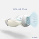 Пляшечка для годування Difrax S-bottle Wide антиколікова, силікон, 310 мл (737FE Blue) - зображення 2