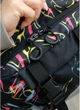 Большая женская поясная сумка бананка Sambag DynamicDart принт "ABSTRACT" - изображение 6