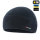 Шапка M-Tac Watch Cap Фліс Light Polartec Dark Navy Blue Size M - изображение 3