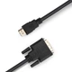 Кабель Prologix Premium HDMI - DVI V 1.3 (M/M), Single Link, 18+1, 0.5 м, Чорний (PR-HDMI-DVI-P-01-30-05m) - изображение 2