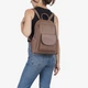 Рюкзак женский кожаный Regina Notte Backpack 2913 Коричневый - изображение 2