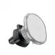Автотримач для телефону HOCO Crystal magnetic car holder H1 |4.5-7"| grey - изображение 1