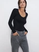 Джинсы Zara размер 38 серые 6164186800 - изображение 4