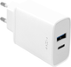 Ładowarka do telefonów Fixed USB-C/USB 30W White (8591680110766) - obraz 1