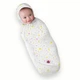 Евро-пеленка Deep Sleep Flanel - 3, с шапочкой, на липучке, 6-9 месяца, (Ontario Baby) ART-0000602, звезды розовые - изображение 1