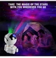 Проектор-нічник Космонавт Зоряне небо Astronaut Nebula Projector білий - изображение 1