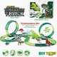 Гнучкий Трек для машинок DinozaurTrack з підсвічуванням 178 деталей довжина 488 см - зображення 3