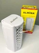 Переносний акумуляторний світлодіодний ліхтар 24 LED Almina DL-2424 з повербанком 3000 mAh Білий - зображення 3