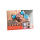 Разборные массажные гантели Multifunctional massage dumbbells Синие 2 шт - изображение 3