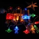 Светодиодная Гирлянда Light Crafts "Космонавт" 20 LED 3 м на батарейках пультом дистанционного управления и 8 режимами освещения (разноцветная) - изображение 6