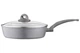 Сковорода з кришкою глибока Ardesto Gemini Gourmet Apulia AR-2426-GGL 26 см сіра - зображення 2