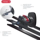 Автодержатель для телефона магнитный Intaleo CM05GG 6xN52 Black (1283126576003) - изображение 4