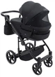 Коляска 2 в 1 Adamex Zico Lux TK-53 чорний - зображення 5