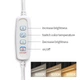 LED лампа USB тонкая подсветка на магнитных креплениях с регулируемой яркостью (728755894326) - изображение 5