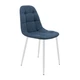Стілець крісло м'який SplitDesign U Sorrento 88 білі ніжки Синій - зображення 1