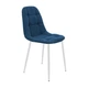 Стілець крісло м'який SplitDesign U Lily 36 білі ніжки Синій - зображення 1