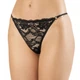 Трусики-стринги женские кружевные на регуляторах Felisiya Lingerie Черный 204-170-1599 One size - изображение 1