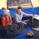 Самонадувающийся коврик KingCamp Comfort Double KM3084 Blue - изображение 7