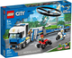 Zestaw klocków LEGO City Laweta helikoptera policyjnego 317 elementów (60244) - obraz 1