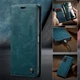 Чехол книжка Caseme с магнитом для Xiaomi Redmi Note 11 | 11s зеленый бумажник - изображение 2