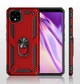 Противоударный чехол для Google Pixel 4 красный матовый с кольцом подставкой - изображение 5