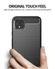 Гумовий чохол для Google Pixel 4 чорний протиударний бампер - зображення 8