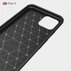 Гумовий чохол для Google Pixel 4 чорний протиударний бампер - зображення 3