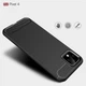 Гумовий чохол для Google Pixel 4 чорний протиударний бампер - зображення 4