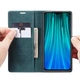 Чехол книжка Caseme с магнитом для Xiaomi Redmi Note 8 Pro зеленый - изображение 3