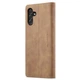 Чохол книжка Caseme з магнітом для Samsung Galaxy A35 5g коричневий гаманець - зображення 2