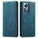 Чехол книжка Caseme с магнитом для Xiaomi Redmi Note 12S зеленый бумажник - изображение 1