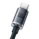 Кабель Baseus Crystal Shine Series Fast Charging Data Cable USB to Type-C 100W 2m CAJY000501&nbsp;Black - изображение 3