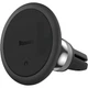 Автомобільний утримувач холдер Baseus C01 Magnetic Phone Holder Air Outlet Version SUCC000101 Black - зображення 1